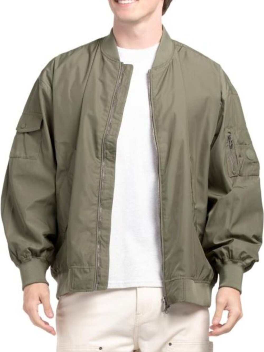 SAVE THE DUCK Jay Button Pocket Bomber Jacket